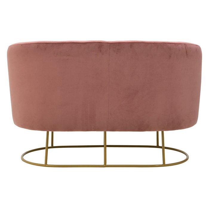 Диван двухместный розового цвета - лучшие Прямые диваны в INMYROOM