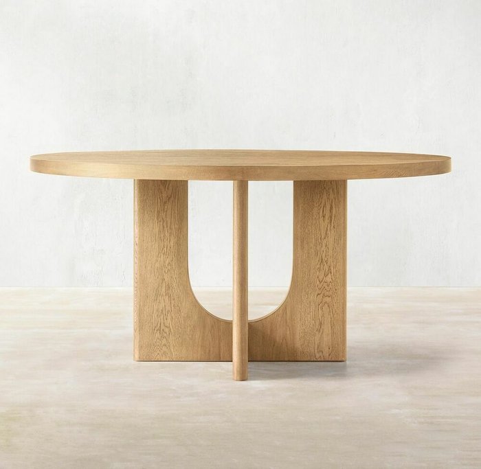 Обеденный стол Бретон бежевого цвета - купить Обеденные столы по цене 172100.0