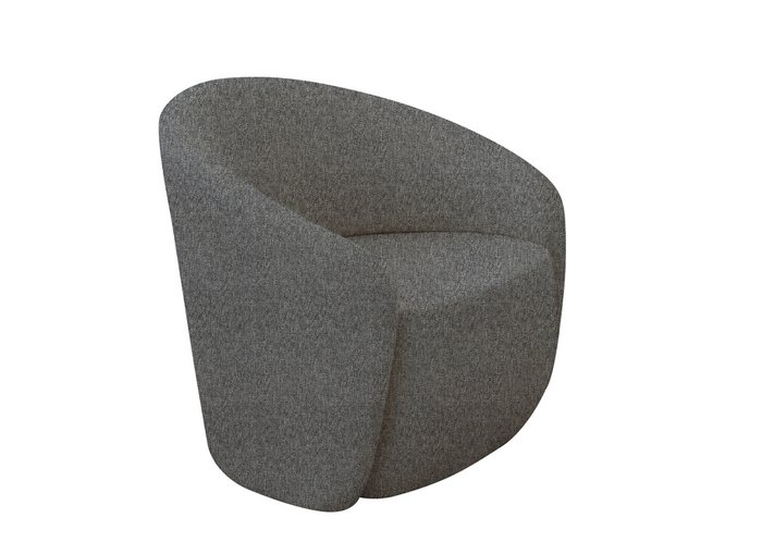 Кресло Ellipse E7.1 серого цвета - купить Интерьерные кресла по цене 40900.0