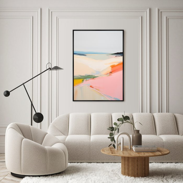 Репродукция картины Landscape Collection, Coastal beaches, No 1, 2024г. - лучшие Картины в INMYROOM