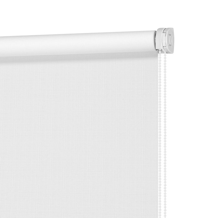 Рулонная штора Миниролл Апилера белого цвета 70x160