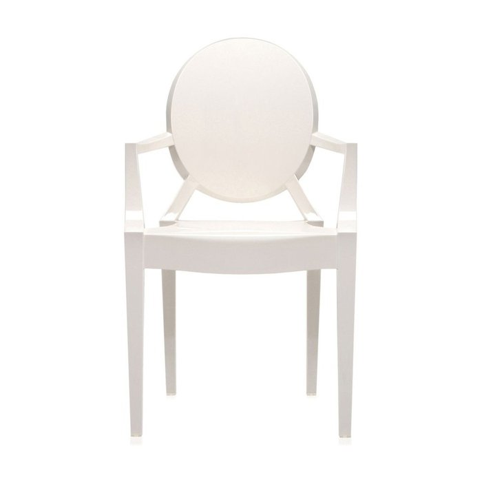Стул детский Lou Lou Ghost белого цвета - купить Детские стулья по цене 11102.0