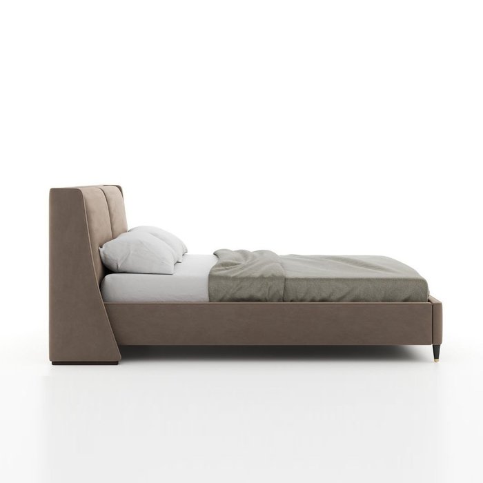 Кровать Universe 160х200 темно-бежевого цвета - лучшие Кровати для спальни в INMYROOM