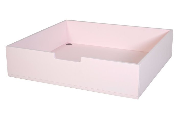 Два ящика  для детских кроваток Sleepy цвета нежная роза