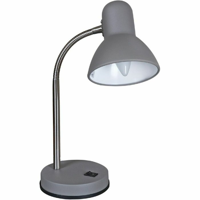 Настольная лампа 02327-0.7-01 GY (металл, цвет серый) - лучшие Рабочие лампы в INMYROOM