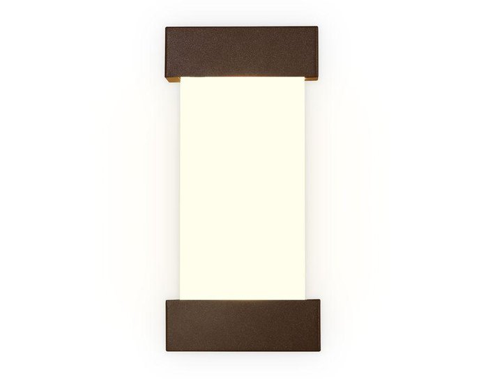 Настенный светодиодный светильник Wall коричневого цвета - купить Бра и настенные светильники по цене 5636.0