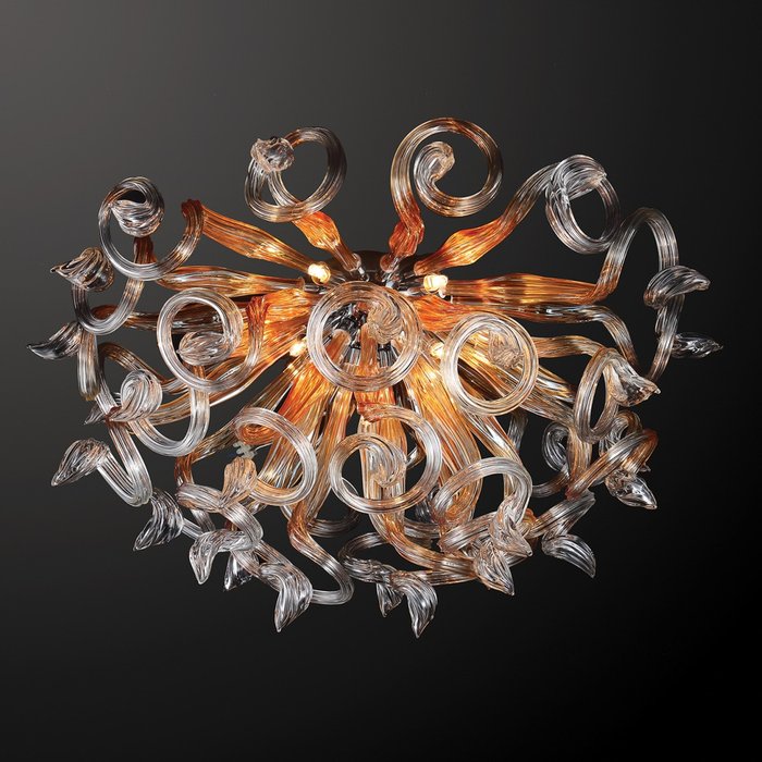 Потолочная люстра Lightstar Medusa с оригинальным дизайном  - купить Потолочные люстры по цене 29260.0