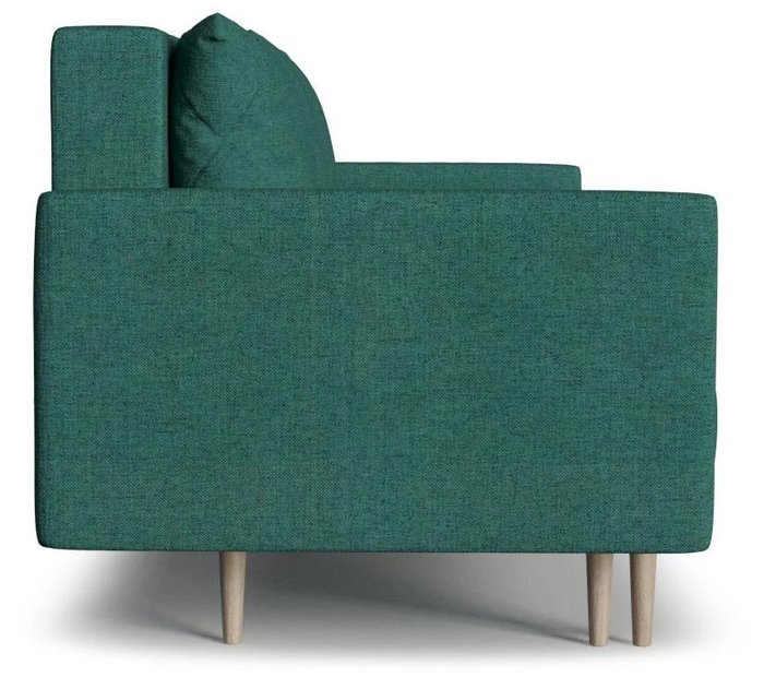 Диван-кровать Mille зеленого цвета  - купить Прямые диваны по цене 32758.0