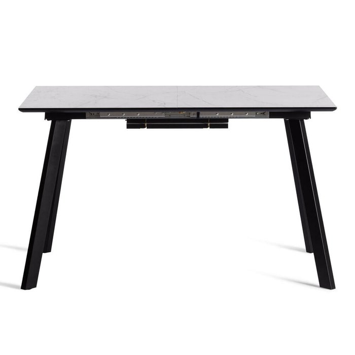 Раздвижной обеденный стол Darwin черно-серого цвета - лучшие Обеденные столы в INMYROOM