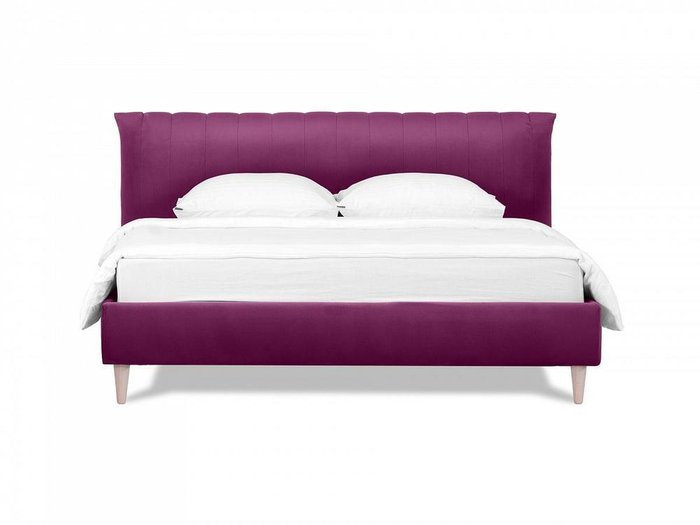 Кровать Queen Anastasia L 160х200 пурпурного цвета - купить Кровати для спальни по цене 59760.0
