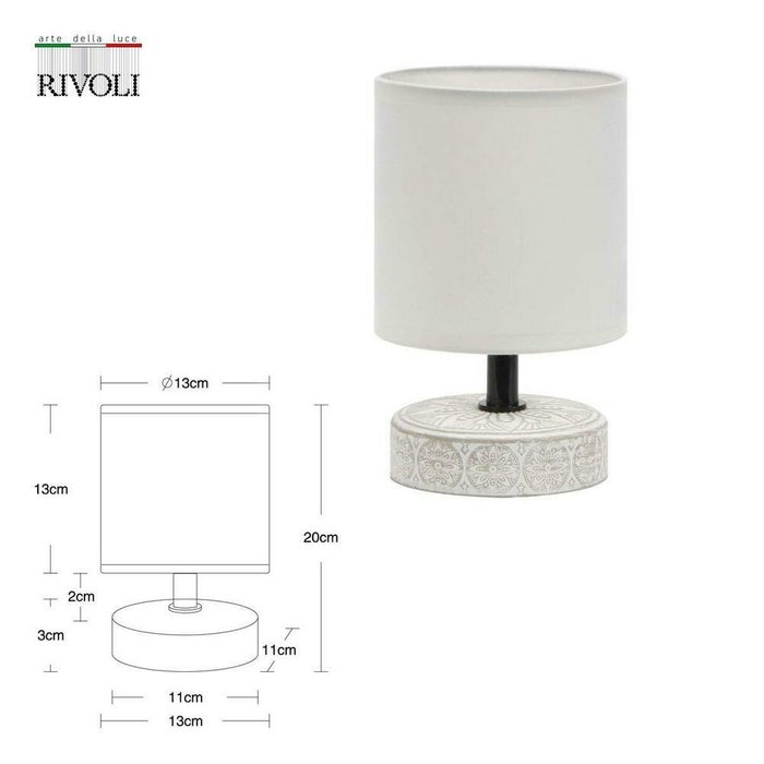 Настольная лампа Rivoli Eleanor 7070-501 Б0057269 - купить Настольные лампы по цене 1236.0
