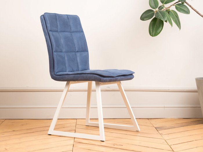 Стул Gidor синего цвета  - купить Обеденные стулья по цене 8590.0