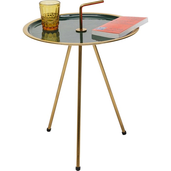 Столик приставной Miami зеленого цвета - купить Кофейные столики по цене 13920.0