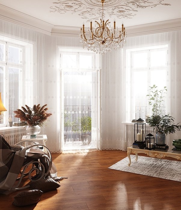 тюль Анита 300х260 белый