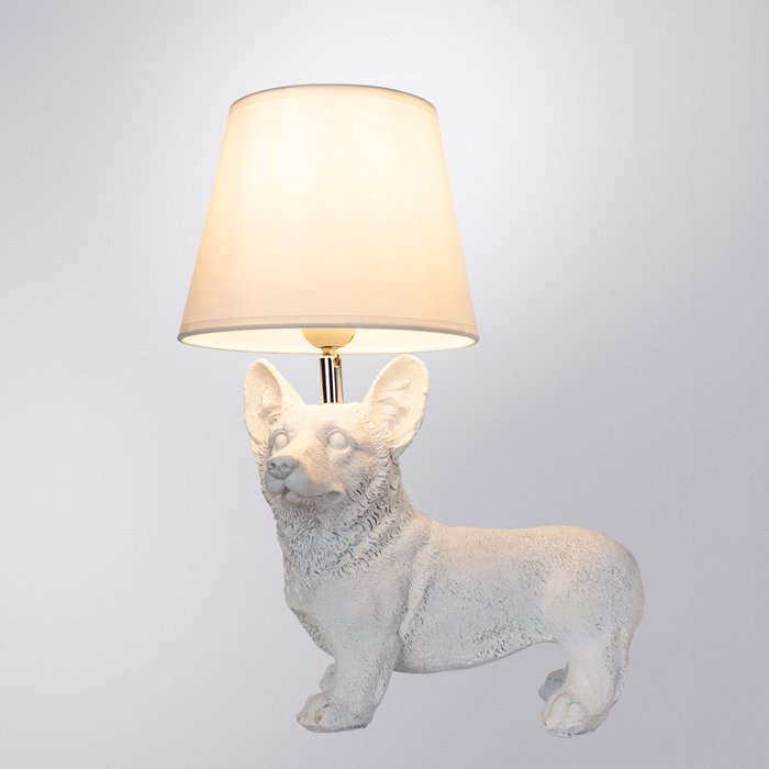 Настольная лампа Scнеdar белого цвета - купить Настольные лампы по цене 3890.0