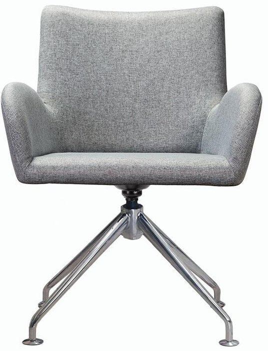 Стул Henrik Spider CR Сканди серого цвета - лучшие Офисные кресла в INMYROOM