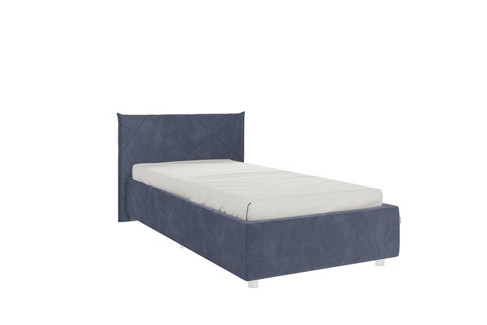Кровать Квест 90х200 темно-синего цвета без подъемного цвета