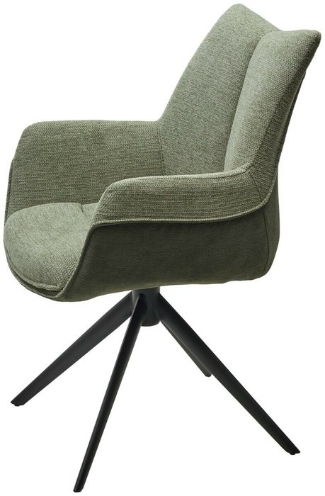 Стул Pontus вращающийся зеленого цвета - купить Обеденные стулья по цене 12800.0
