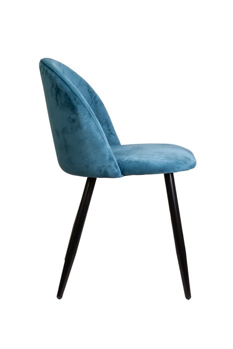 Стул Honnor голубого цвета - лучшие Обеденные стулья в INMYROOM
