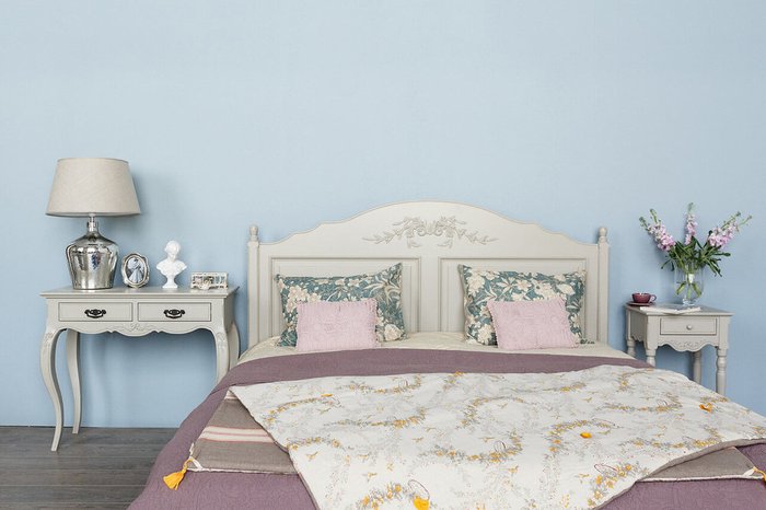 Кровать Марсель с низким изножьем 140х190 - купить Кровати для спальни по цене 92650.0