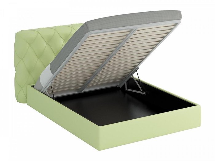 Кровать Ember салатового цвета 160х200 - купить Кровати для спальни по цене 90900.0