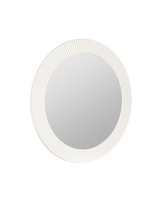 Настенное зеркало Джослин белого цвета - купить Настенные зеркала по цене 28938.0