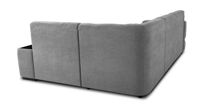 Угловой диван-кровать Миста серого цвета - лучшие Угловые диваны в INMYROOM