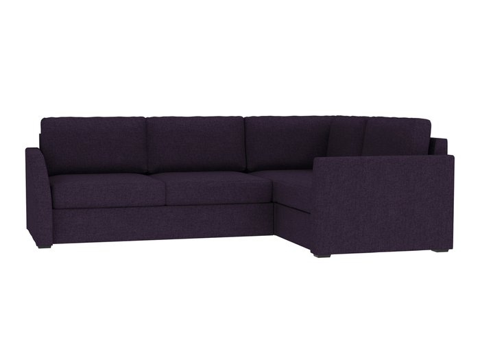 Угловой диван-кровать Peterhof фиолетового цвета