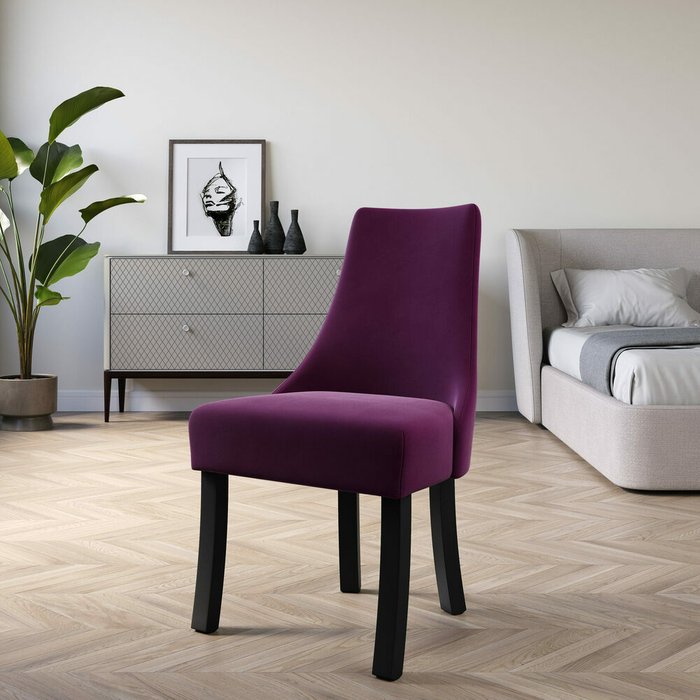 Стул Грант фиолетового цвета - купить Обеденные стулья по цене 8990.0