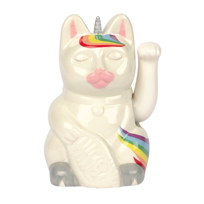 Статуэтка Unicorn Cat из пластика и керамики 