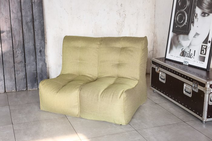 Диван Shape оливкового цвета - лучшие Бескаркасная мебель в INMYROOM