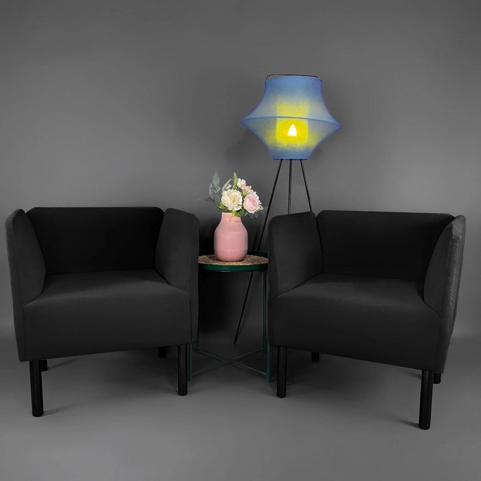 Кресло Монреаль черного цвета - купить Интерьерные кресла по цене 11990.0