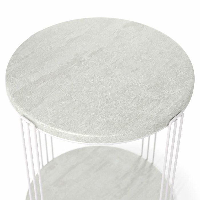 Столик кофейный Арнис белого цвета - купить Кофейные столики по цене 4575.0