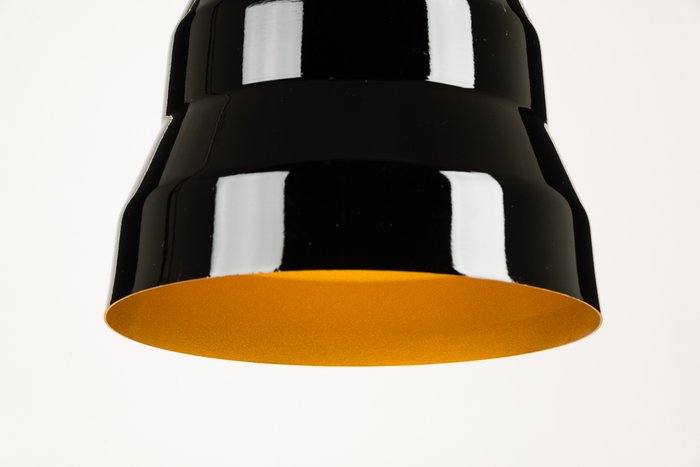 Подвесной светильник Step черного цвета - лучшие Подвесные светильники в INMYROOM