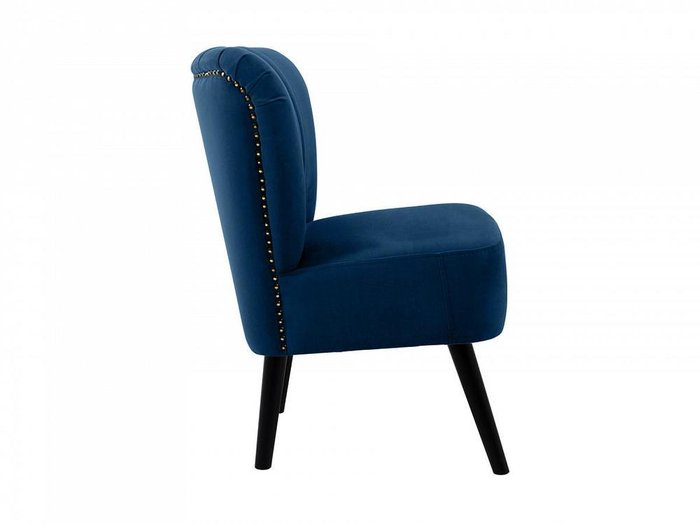 Кресло Barbara темно-синего цвета - лучшие Интерьерные кресла в INMYROOM