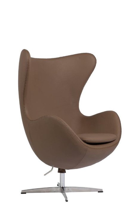 Кресло Egg Chair коричневого цвета - купить Интерьерные кресла по цене 102000.0