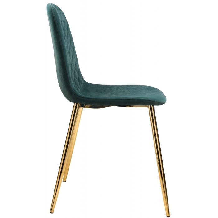 Стул на металлокаркасе Dabl зеленого цвета - купить Обеденные стулья по цене 4580.0