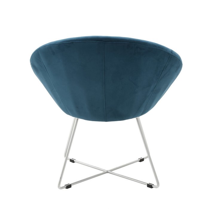 Кресло круглое синего цвета - лучшие Интерьерные кресла в INMYROOM
