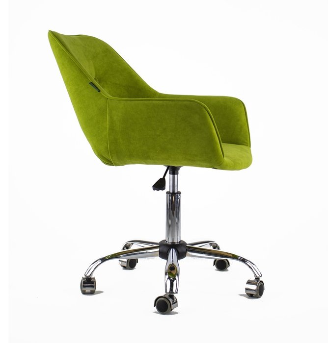 Стул Latte wheel оливкового цвета - купить Офисные кресла по цене 15058.0