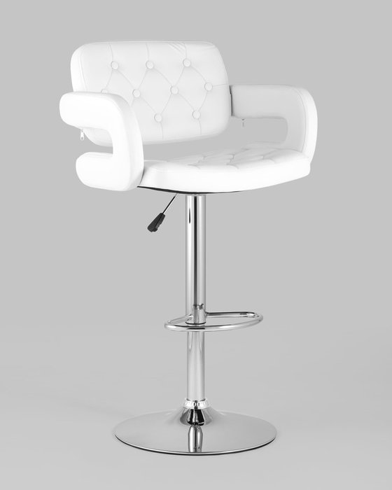 Стул барный Бентли белого цвета - купить Барные стулья по цене 9990.0