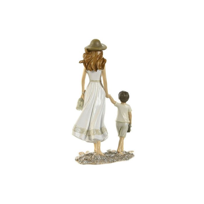 Декоративная фигура Белый Бежевый 14,5 x 8 x 24,5 cm (2 штук) - купить Фигуры и статуэтки по цене 8984.0