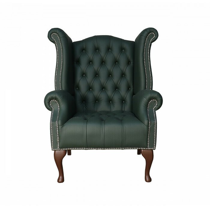 Кресло Chesterfield черного цвета - купить Интерьерные кресла по цене 92000.0