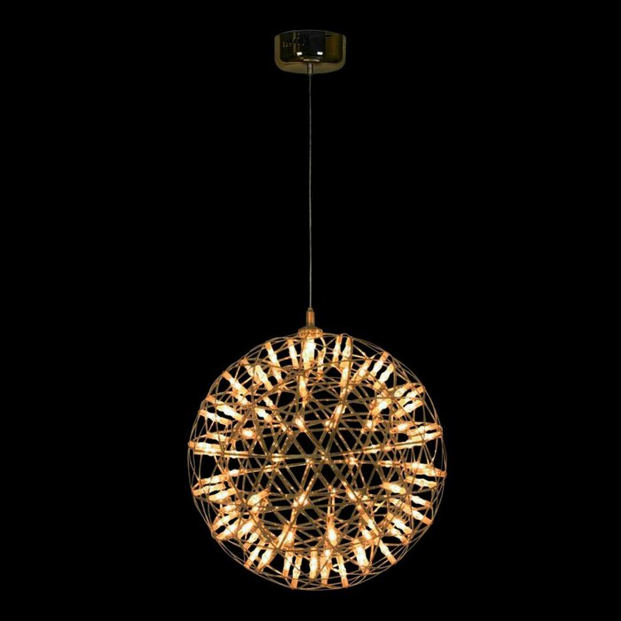 Подвесная светодиодная люстра Raimond 9027-43 Gold - лучшие Подвесные люстры в INMYROOM