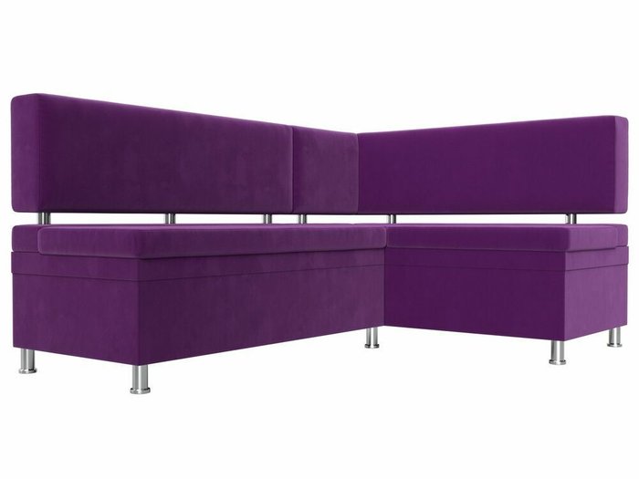 Угловой диван Стайл фиолетового цвета правый угол - лучшие Угловые диваны в INMYROOM