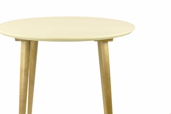 Стол обеденный Монте D90 бежевого цвета - купить Обеденные столы по цене 19900.0