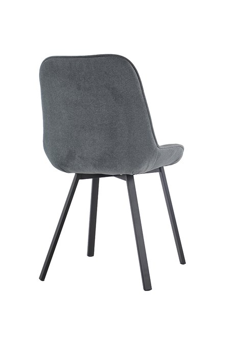 Стул Elis square серого цвета - лучшие Обеденные стулья в INMYROOM