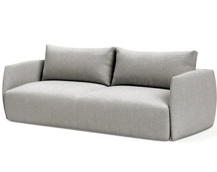 Диван-кровать Asbro серого цвета - купить Прямые диваны по цене 39990.0