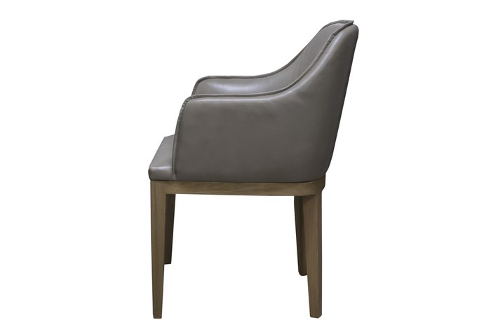Полукресло Nero серого цвета - лучшие Интерьерные кресла в INMYROOM