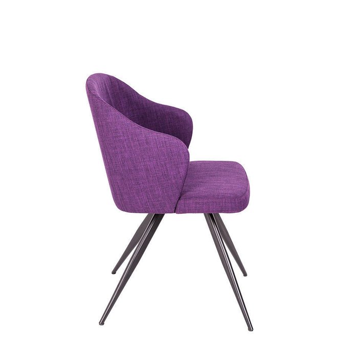 Стул фиолетового цвета на стальных ножках - лучшие Обеденные стулья в INMYROOM