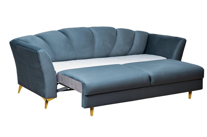 Диван-кровать Annette бирюзового цвета - лучшие Прямые диваны в INMYROOM
